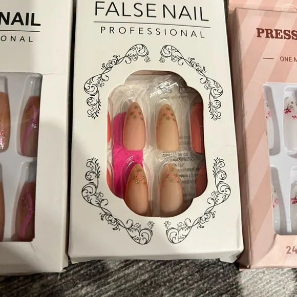 NWT Press on nails (4 pack together) - Picture 3 of 5